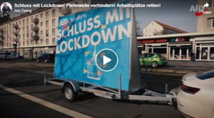 VIDEO +++ Schluss mit Lockdown! Pleitewelle verhindern! Arbeitsplätze retten!